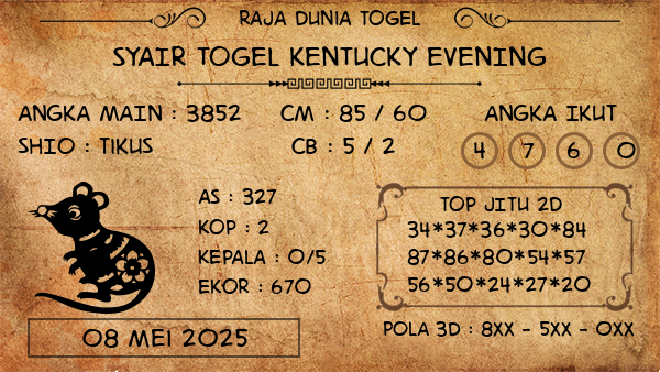 Prediksi Kentucky Evening